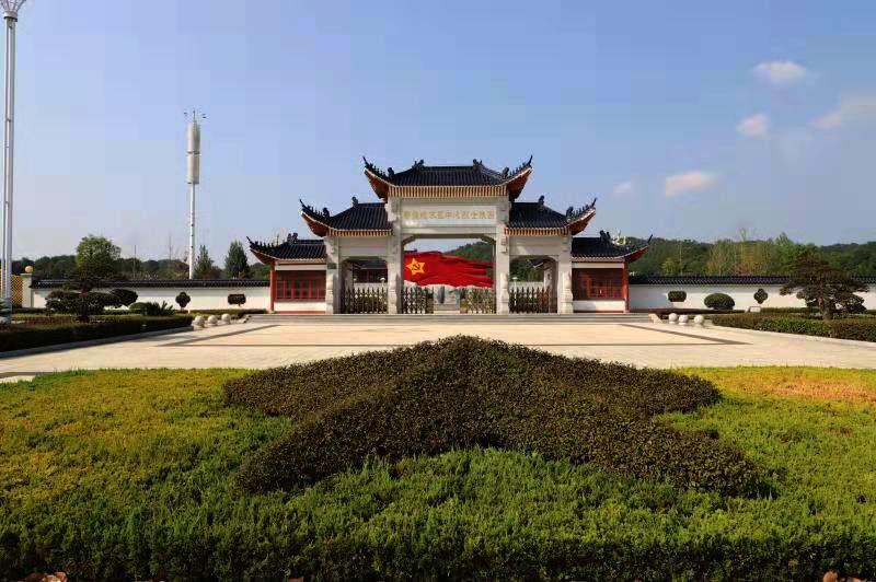 鄂豫皖苏区中心烈士陵园门楼新建工程 七里建安